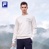 FILA 斐乐运动套头卫衣26年秋冬男士简约跑步长袖休闲健身上衣