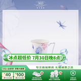 玛戈隆特荷莲盛宴马克杯情侣对杯骨瓷杯子大容量水杯茶杯 马克杯单杯1个400ml
