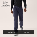 ARC'TERYX始祖鸟 GAMMA MX PANT 防风 男子 软壳长裤 Black Sapphire/蓝黑色 34