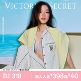 维多利亚的秘密（Victoria's Secret）维密 单依纯同款宅度假天丝绵柔印花凉感睡衣家居服套装女不易皱