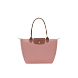 珑骧（LONGCHAMP）女包LEPLIAGE系列手提单肩饺子包L2605089中号粉红茶色礼物