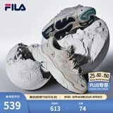 FILA斐乐女鞋跑步鞋情侣同款老爹鞋FILA MARS火星鞋男鞋休闲运动鞋 【女款】奶白/木薯粉-GT 36