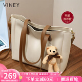 viney【王子璇同款】牛皮斜挎包包女包大容量托特七夕情人节礼物送女友