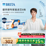 碧然德（BRITA）家用净水壶 滤水壶滤芯 MAXTRA+LE 去水垢专家滤芯 6枚装