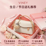 viney包包女包牛皮洋气剑桥包轻奢斜挎单肩包生日礼物品牌送女友老婆