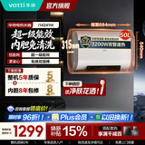 华帝（VATTI）超薄扁桶电热水器60升50升一级能效双胆节能速热镁棒免换出水断电防电墙双重安防i14241M国家补贴 60L 3200W 4-6人舒适沐浴丨镁棒免换