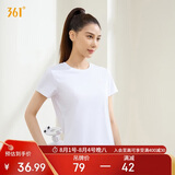 361°短袖女t恤夏季新款速干衣运动跑步宽松瑜伽服上衣服662424126H-1