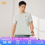 361°短袖男夏季速干衣运动跑步宽松健身休闲男士t恤衣服652524113H-2