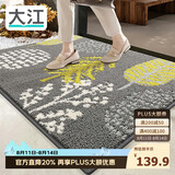 大江入户地垫门口脚垫户外进门地毯高端丙纶入户门垫80x110cm