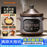九阳（Joyoung）电炖锅电炖盅4L大容量紫砂预约电砂锅 多功能锅 智能定时精炖煮粥煲汤锅DG40K-GD408