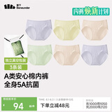 蕉下内裤女士棉质内裤纯棉底档100%棉无痕抗菌抑菌底档 A类棉 CT049