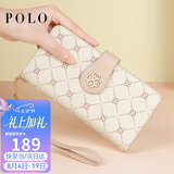 POLO手拿包女钱包多卡位长款钱包卡包大容量包包女包生日礼物送女友