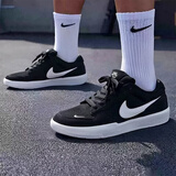 耐克（NIKE）男鞋板鞋 2026新款夏季时尚运动鞋舒适耐磨低帮运动休闲鞋滑板鞋 FORCE 58/黑白 41