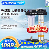 爱惠浦（Everpure）家用厨下直饮 长寿命滤芯 大流量0废水 4升/分钟 10000L额定净水量净水器4FCS-CN  