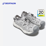 迪卡侬（DECATHLON）溯溪鞋女户外登山涉水鞋沙滩郊野徒步防滑凉鞋夏日NH900洞洞鞋 岩灰色 40