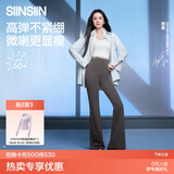SIINSIIN杨幂同款微喇裤女2026夏季瑜伽裤黑色裤子显瘦鲨鱼喇叭裤 【春夏常规款】显瘦黑 拍2赠防晒衣*1 M 【100-120斤】