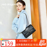 红蜻蜓（RED DRAGONFLY）2026新款包包女包斜挎单肩包牛皮小方包送妈妈七夕情人节生日礼物