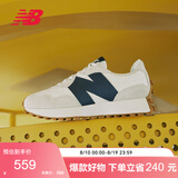 NEW BALANCE运动鞋女鞋夏季百搭轻便复古休闲鞋327系列WS327KB 36.5