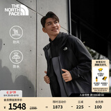 北面（The North Face）机能三合一冲锋衣男抓绒内胆户外运动防水外套|89B1 8UR/宇宙黑 XXL /185/116