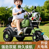 憨考拉儿童电动摩托车1-3-6岁小孩电动车电瓶车男孩玩具充电遥控三轮车