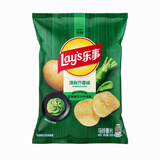 乐事（Lay's）薯片 清新芥香味 70克 休闲零食