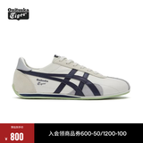 Onitsuka Tiger鬼塚虎男女款中性鞋子复古舒适运动休闲鞋男RUNSPARK 米色/深蓝色-103 41.5