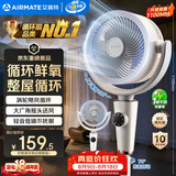 艾美特（AIRMATE）【小暴风PRO】空气循环扇家用大风力摇头电风扇卧室安静轻音小风扇桌面台式节能落地扇电扇 X231