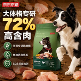 京东京造狗粮中大型犬成犬幼犬鲜肉全价狗粮10kg/20斤边牧金毛拉布拉多
