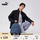 彪马（PUMA）户外旅行轻便大容量双肩背包男女运动学生书包079194 深蓝色-02 OSFA/均码