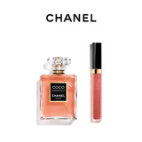 CHANEL【新品上市】香奈儿可可小姐心动香水 琥珀调 香水女士 生日礼物 可可小姐心动香水50ml+可可小姐水感唇蜜445号