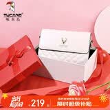 啄木鸟（TUCANO）女包2026新款包包牛皮斜挎女士轻奢小众腋下单肩包生日礼物送女生