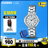 卡西欧（CASIO）手表女SHEEN守护星石英考试日韩表礼盒款送女友SHE-4528D-7AUPRS