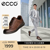 爱步（ECCO）正装鞋 增高牛皮休闲皮鞋男 雅仕男鞋系列207124 可可棕40
