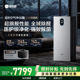352空气净化器 除花粉除甲醛细菌流感病毒TVOC异味过敏原甲醛数显 新房家用空气净化机Z120