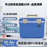 冰大师 ICEMASTER医用保温箱胰岛素疫苗冷藏箱户外药品试剂标本送检血液运输箱12L