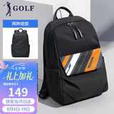 高尔夫（GOLF）双肩包男士旅行背包男女学生书包休闲ipad包防泼水户外运动小背包