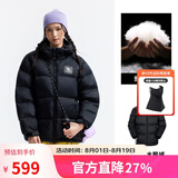 骆驼（CAMEL）【拒水羽绒】户外羽绒服冬新款中长款男女加厚外套羽绒服