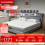 顾家家居（KUKA）梦想垫PLUS 2cm天然乳胶床垫席梦思主次卧床垫梦想垫1016 1.5x2米