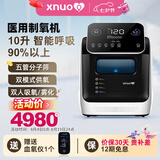 心诺（xnuo）医用5L制氧机 智能呼吸10L家用吸氧机带雾化老人孕妇补氧仪airing M9智能吸氧【1到10升可调+双模式供氧】