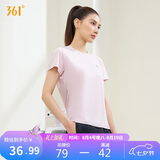 361°短袖女t恤夏季新款速干衣运动跑步宽松瑜伽服上衣服662424126H-5