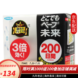 未来（VAPE）驱蚊水驱蚊喷雾驱蚊液花露水 无异味宝宝儿童防蚊虫叮咬止痒水 电子驱蚊器200日/盒