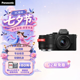 松下G100DK+【25mmF1.7】白盒 双镜头（Panasonic）微单数码相机    vlog相机  4K视频 柔肤自拍