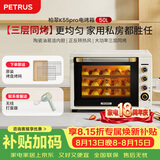 柏翠(petrus) 电烤箱风炉烤箱家用小型烘焙商用多功能发酵箱k55pro【七夕情人节礼物】