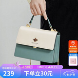 蔻一（Cnoles）包包女士2026年最新款牛皮高端斜挎单肩包生日七夕礼物送女友