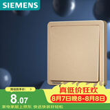 西门子（SIEMENS）开关面板 一开单控面板 致典日曜金5TA14113NC03