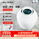 巴慕达（BALMUDA）智能无雾加湿器卧室家用办公室空调伴侣空气加湿器无雾高端恒湿净化银离子Rain礼品