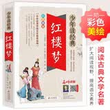 红楼梦小学生青少年版 美绘版 四大名著青少年学生版 无障碍阅读版 三四五六年级课外书 少年读经典系列 开学季