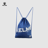 卡尔美（KELME）束口袋抽绳双肩背包足球鞋袋收纳袋健身运动足球包 彩蓝 大号(35cm*45cm)