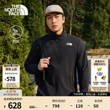 北面（The North Face）软壳外套男NIMBLE经典款防风防泼水暖立领外套26春夏上新|8GVQ JK3/宇宙黑 XL /180