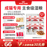 皇家猫粮 成猫湿粮 软包猫罐头IGP 通用粮 1-7岁 浓汤肉块 85G*6进口